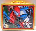 Spider Man Tin Lunchbox Yellow Trim