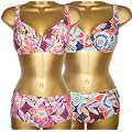 Ladies Ruched Underwired Bikini Sizes 12 - 22 New