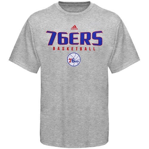 adidas Philadelphia 76ers Ash Absolute T-shirt (X-Large)