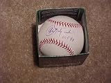 Carl Yastrzemski Hand Signed Autographed Boston Red Sox Official Major League Baseball w/ Photo of Signing