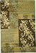 6'7 x 9'10 Green Gabbeh Rug