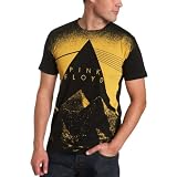 Buy Impact Mens Pink Floyd Pyramid Subway Short Sleeve Jersey T-Shirt by Impact