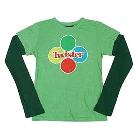 Twister - Logo Thermal 2Fer Ladies Fitted T-Shirt by Junk Food