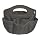Find It Supply Caddy, 8.75 x 12 Inches, Canvas, 6 Pockets, 6 Compartments, 10 Storage Loops, Black (FT07201)
