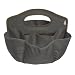 Find It Supply Caddy, 8.75 x 12 Inches, Canvas, 6 Pockets, 6 Compartments, 10 Storage Loops, Black (FT07201)