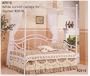 BEAUTIFUL WHITE CURVED CANOPY FOR DAYBED