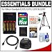 Essentials Bundle for Nikon Coolpix L610 and L810 with 4 AA Batteries and Charger plus 32GB Card plus Case plus Tripod plus HDMI Cable plus Accessory Kit