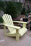 Sunshine Yellow Adirondack