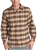 IZOD Mens Long Sleeve Antique Flannel Shirt