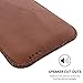 Snugg iPhone 6 / 6s Plus Case - Leather Pouch with (Distressed Brown) for Apple iPhone 6 / 6s Plus