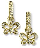 Butterfly Pave Diamond Earring Charms by Zasha Signature Jewelry