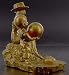 Figure NEO One piece X dragon ball Z krillin x robin version gold_s-3
