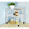 K�chenregal zweist�ckig Kunststoff 33 x 25 x 31 cm