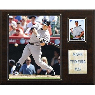 MLB New York Yankees Mark Teixeira Player Plaque