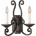 Manor 2-Light Wall Sconce - Bronze