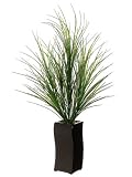 31 Grass Plant with Vase in Green