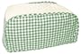 Gingham Sage Toaster Oven Appliance Cover