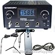 DUAL DIGITAL Tattoo Machine Power Supply KIT PRO W/ Pedal & Clip Cord PS2 DUAL DIGITAL Tattoo Machine Power Supply KIT PRO W/ Pedal & Clip Cord PS2