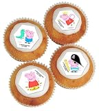 30 Peppa Pig Cupcake Birthday Cake Sugarettes