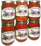 A Salsa Assortment 6 jars: Jake and Amos by Jake & Amos