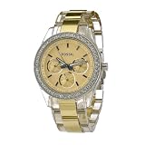 Fossil Women’s ES2867 translucent case and bracelet of this yellow-tinted watch Crystal Bezel Yellow dial Watch