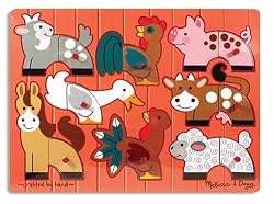 Farm Mix N Match Peg Puzzle