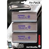 Hohner Special 20 Harmonica 3 piece Pro Pack keys of G,C,A