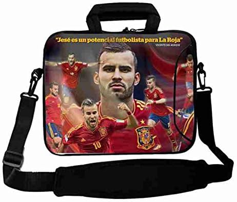 Customized with Real Madrid Laptop Bag For Men's Gift (10 Inch) For 9.7"iPad Air 2-iPad 1 2 3 4 5-Samsung Galaxy Tab 3 S T700-Note 10.1-Tab PRO-Google Nexus 10 - CB-10-12788