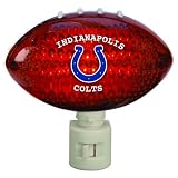Pack of 2 NFL Indianapolis Colts Football Shaped Night Lights