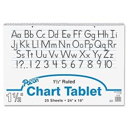 Pacon Chart Tablets, 24 x 16 Inches, 25 Sheets (0074720)