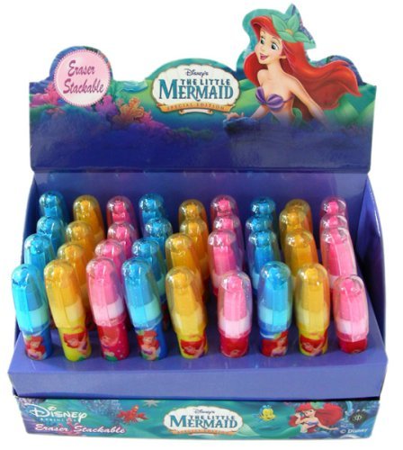 Disney Princess Ariel Eraser Pens (3 Pcs Set)