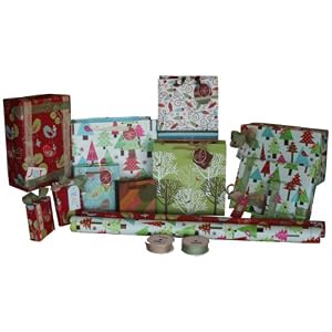 The Gift Wrap Company Santas Whimsical