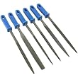 6 Needle Files Jewelers Watchmaker Metal Filing Tools