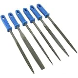 6 Needle Files Jewelers Watchmaker Metal Filing Tools