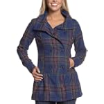 Roxy Juniors' Midnight Bloom Hooded Peacoat