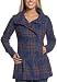 Roxy Juniors' Midnight Bloom Hooded Peacoat