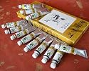 Sumi Watercolors- Set of 12 Traditional 12ml Colors