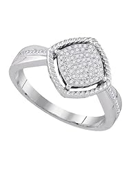 0.17CTW-DIA MIRCO-PAVE RING