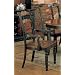 Set of 2 Longoria Two Tone Finish Hardwood Dining Arm Chairs