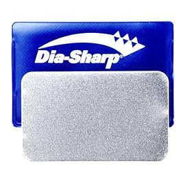 Click here to buy DMT 3-inch Dia-Sharp Diamond Sharpener, Coarse, Credit Card Sized by DMT.