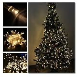10M 100 LED Connectable Christmas X`mas Party String Fairy Decorative Light - Warm White