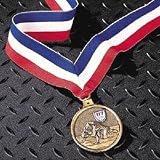 YT BRONZE WRESTLING MEDAL W/RIBBON