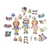T.S. Shure Teeny Tiny Triplets Birthday Wooden Magnetic Dress-Up Dolls