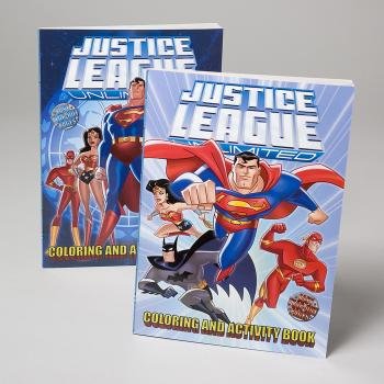Justice League Unlimited Coloring and Activity Book (Assorted Cover Art)