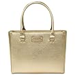 Kate Spade Wellesley Metallic Leather Quinn Bag Tote Gold