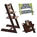 Stokke Tripp Trapp High Chair, Cushion and Baby Rail