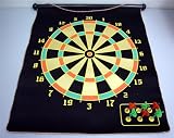 JUMBO MAGNETIC DART BOARD, 27 x 24, NEW