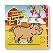 Puzzle-Kette Bauernhof: mit 5 gro�en Puzzleteilen