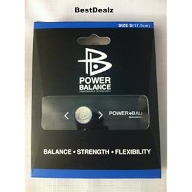 Core Balance Power Silicone Wristband, Small (Black)