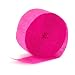 Hot Pink Crepe Streamer - 81'